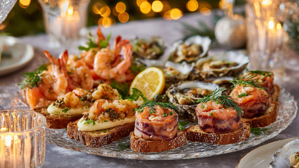 Bouchées apéritives de Noël en mode cétogène