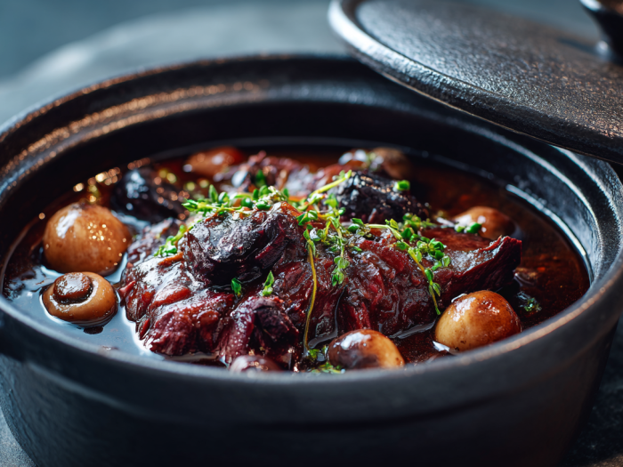 cuissot de chevreuil en cocotte, plat keto