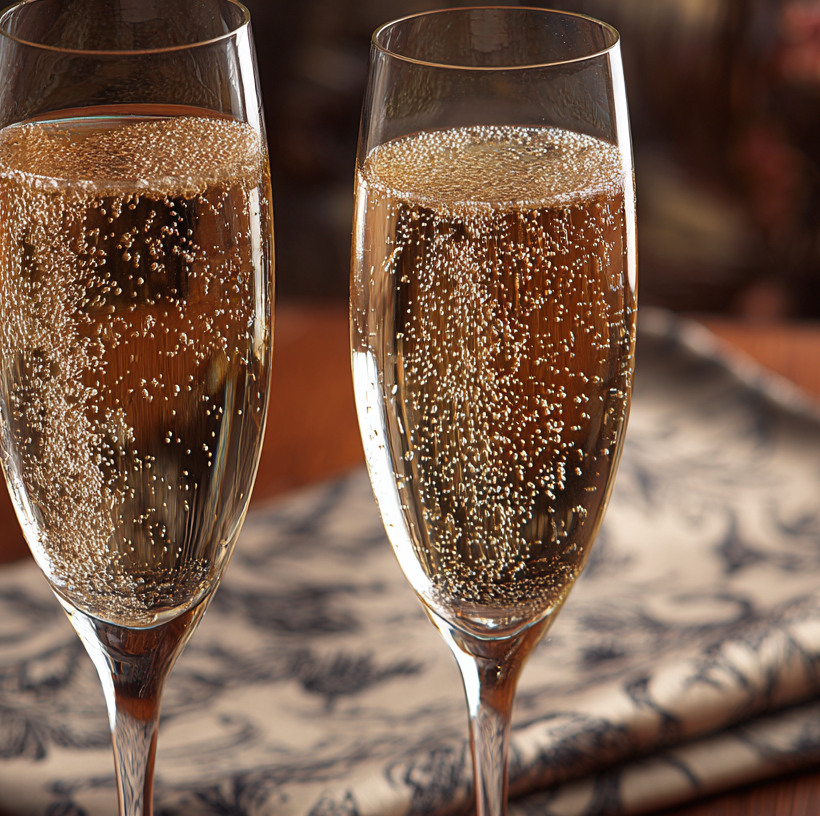 Coupes de champagnes compatibles avec un régime cétogène
