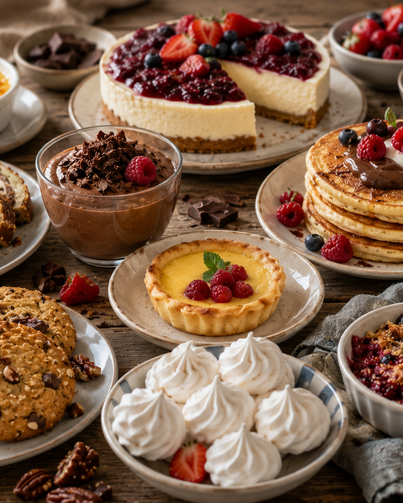 Desserts cétogènes, sélection des meilleurs desserts keto, sans sucre, sans farine, en général sans carbs ou avec très peu