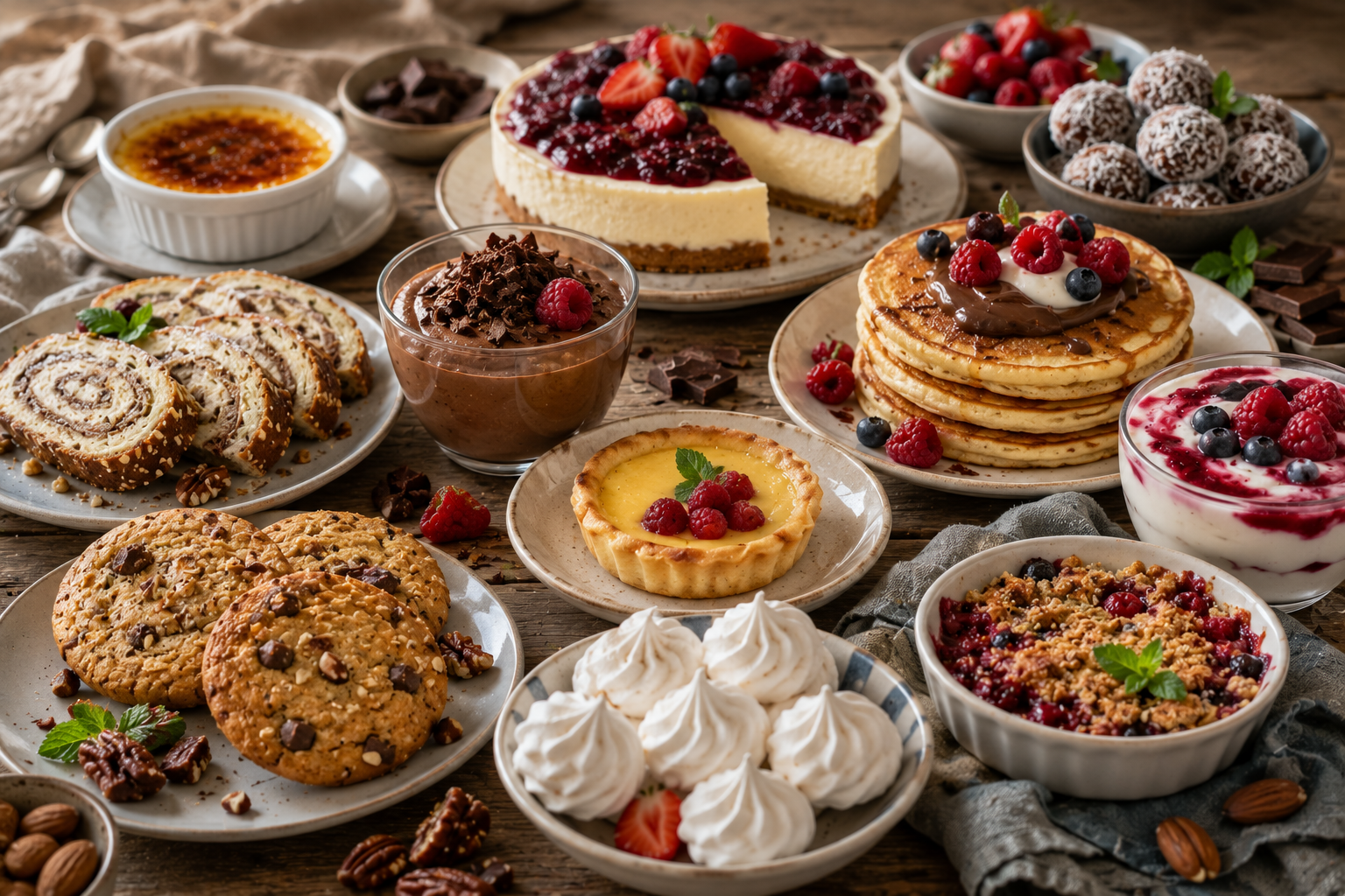 Desserts cétogènes, sélection des meilleurs desserts keto, sans sucre, sans farine, en général sans carbs ou avec très peu