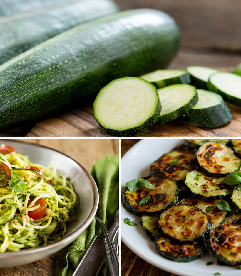 Courgettes idéales pour un régime cétogène