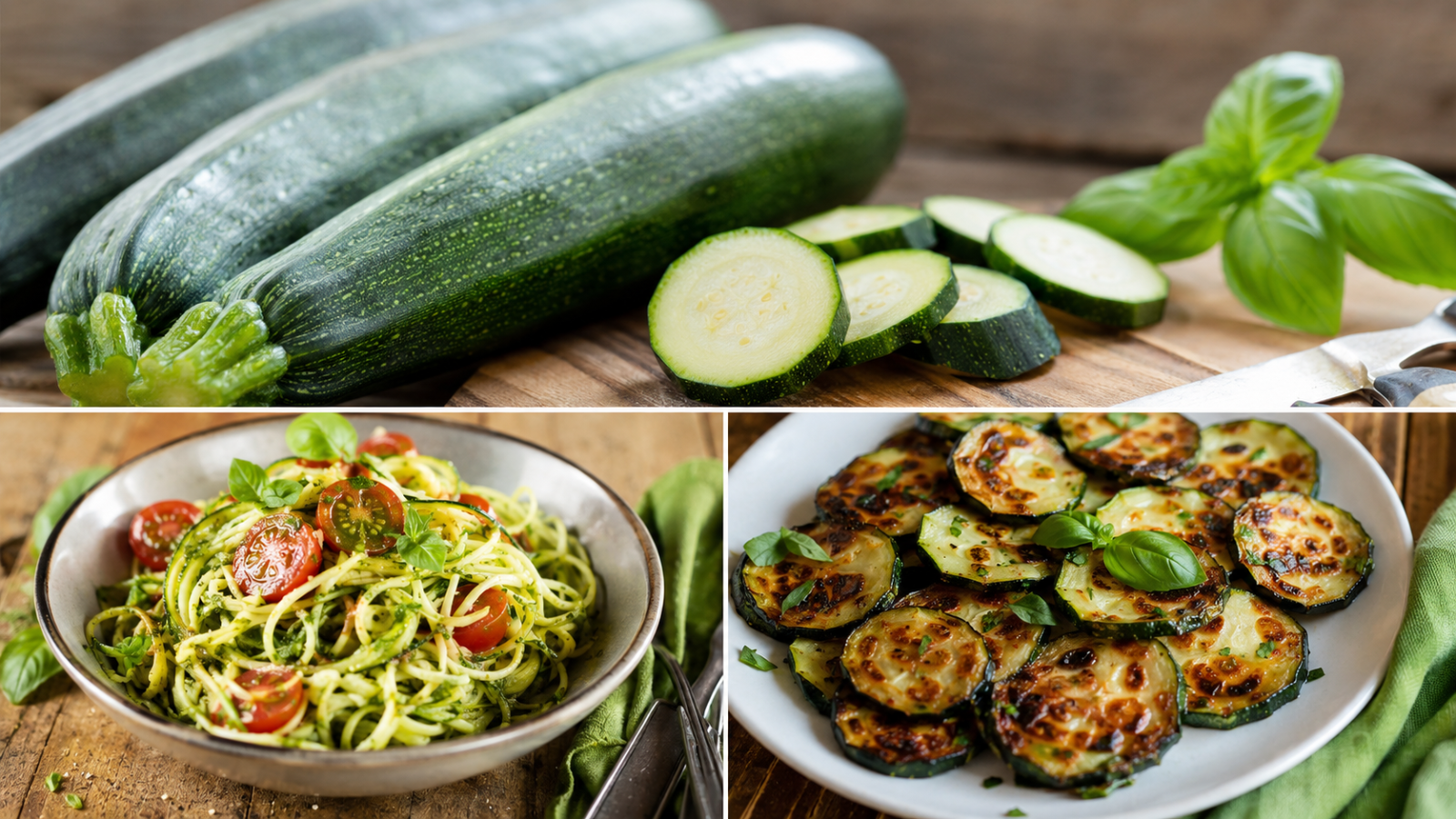 Courgettes idéales pour un régime cétogène